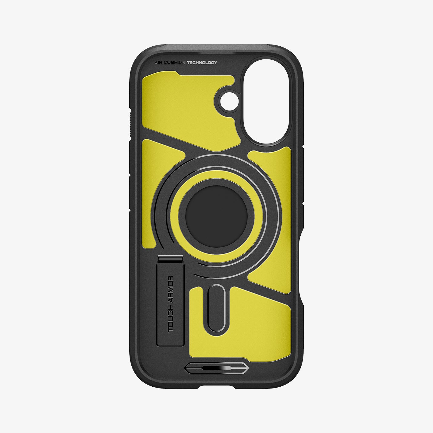 ACS08386 - iPhone 16 Case Tough Armor AI in Black showing the inner case