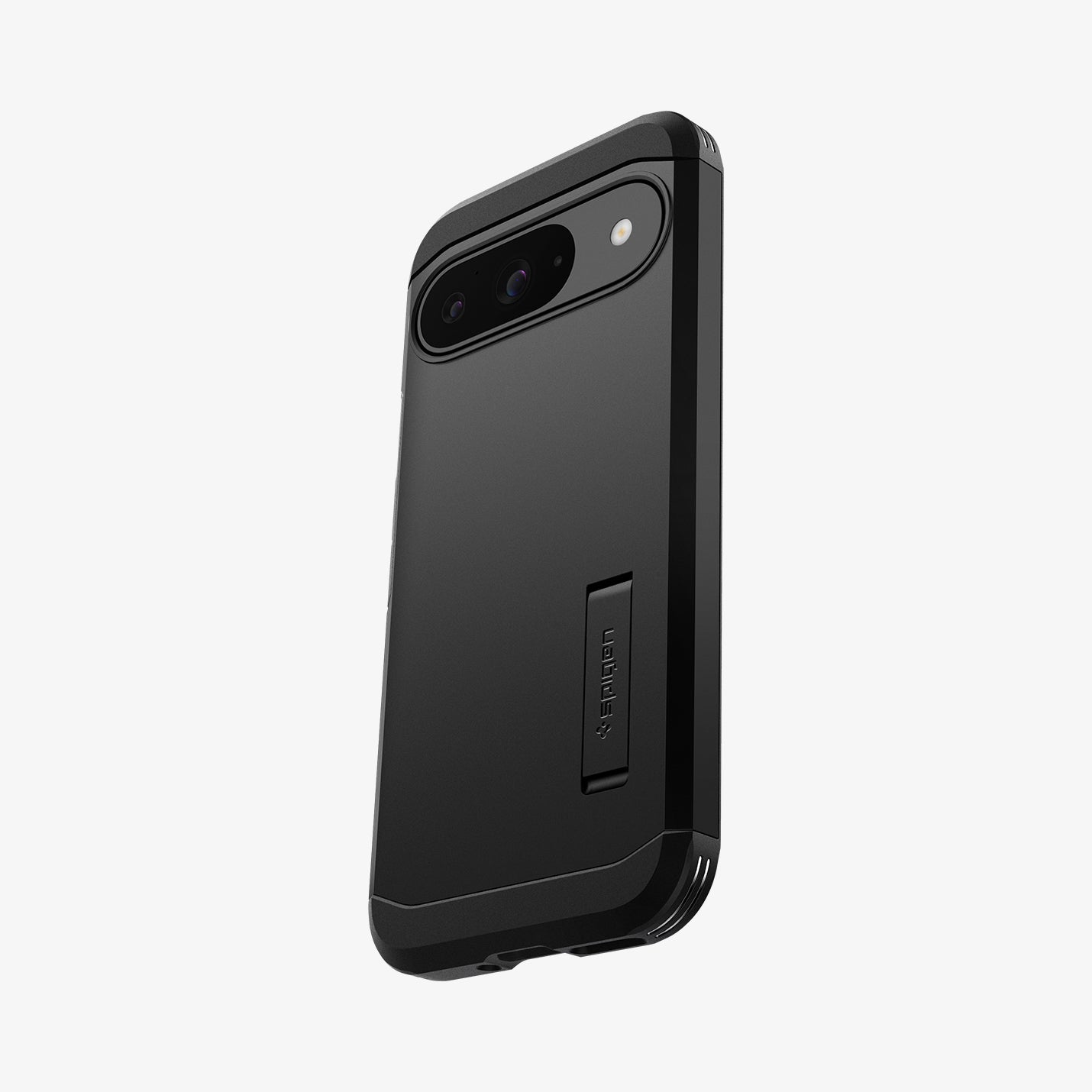 ACS07692 - Pixel 9 Pro Case Tough Armor in Black showing the back and partial side