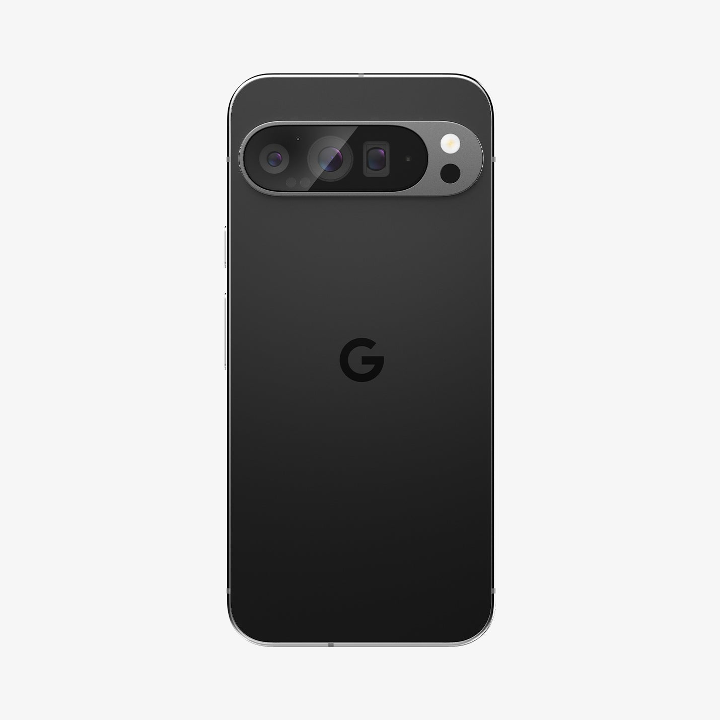 AGL08446 - Pixel 9 Pro XL Case Optik EZ Fit Lens Protector in Crystal Clear showing the back with lens protector installed