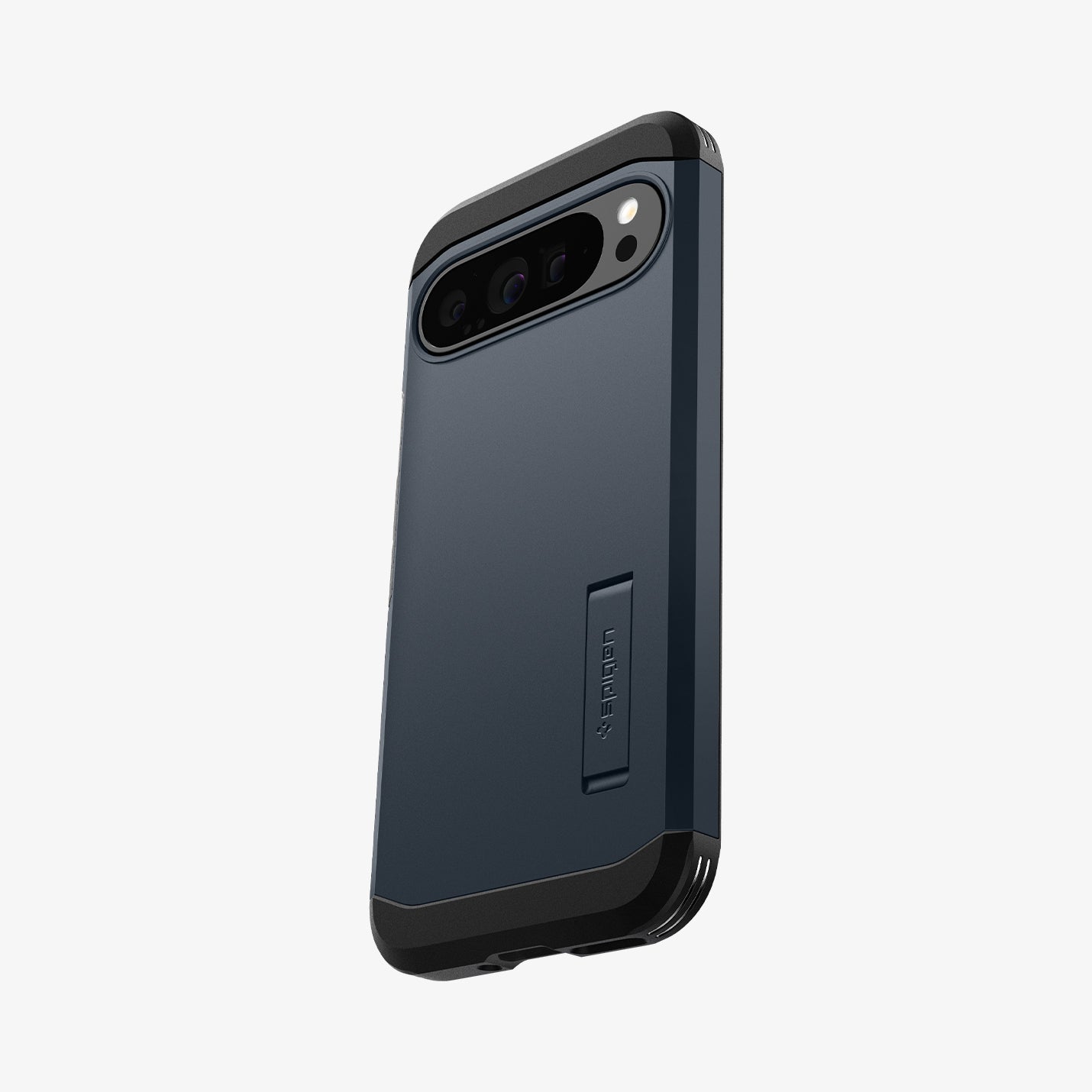 ACS07727 - Pixel 9 Pro XL Case Tough Armor in Metal Slate showing the back and partial side