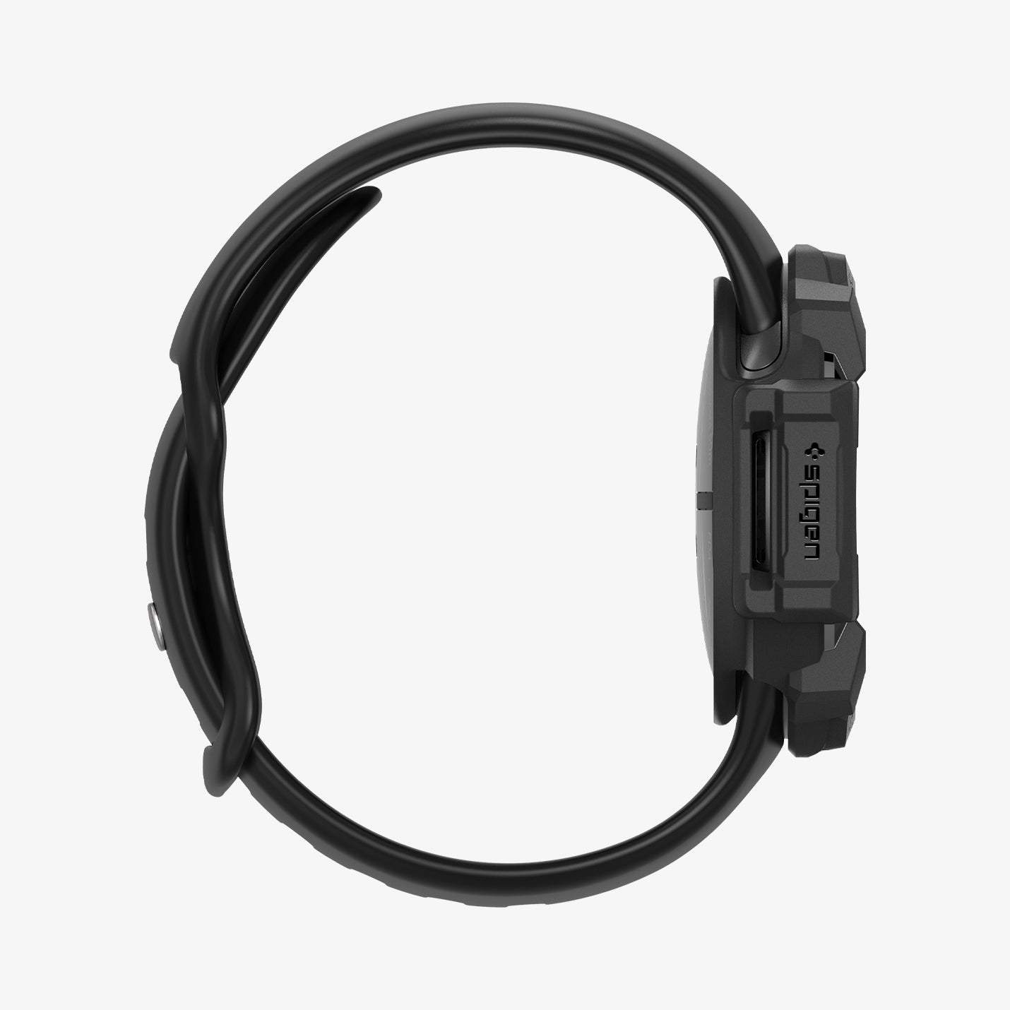 ACS07555 - Pixel Watch 3 (41mm) Rugged Armor in Matte Black showing the side