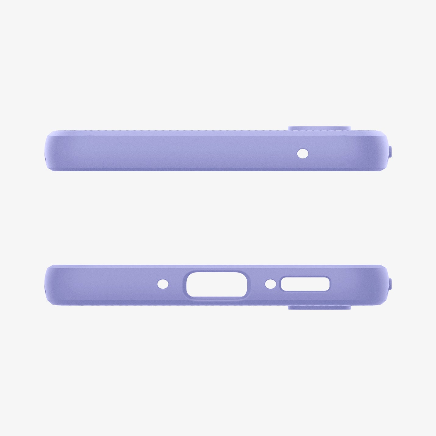 ACS06100 - Galaxy A54 5G Case Liquid Air in Awesome Violet showing the top and bottom