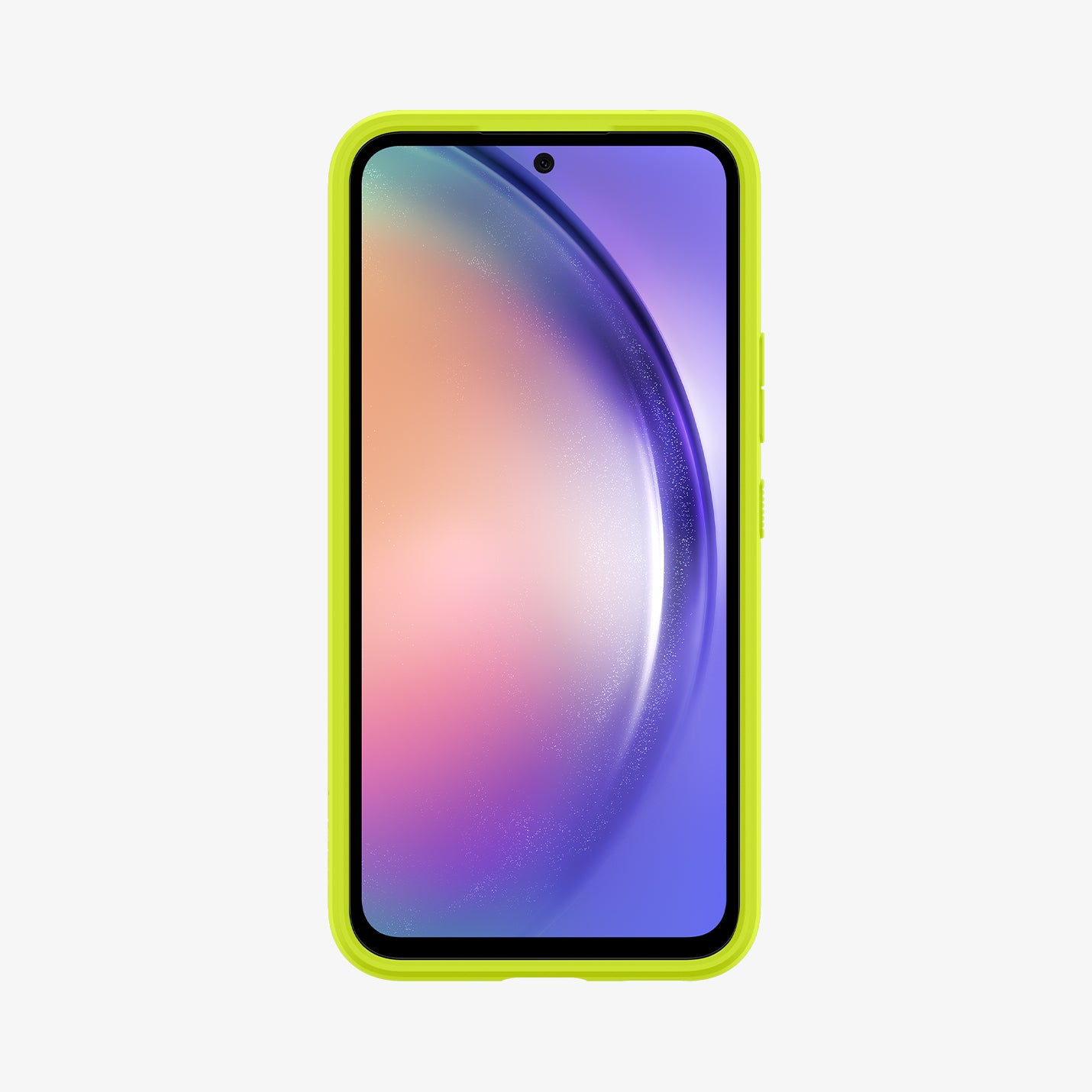 ACS06099 - Galaxy A54 5G Case Ultra Hybrid in Lime showing the front