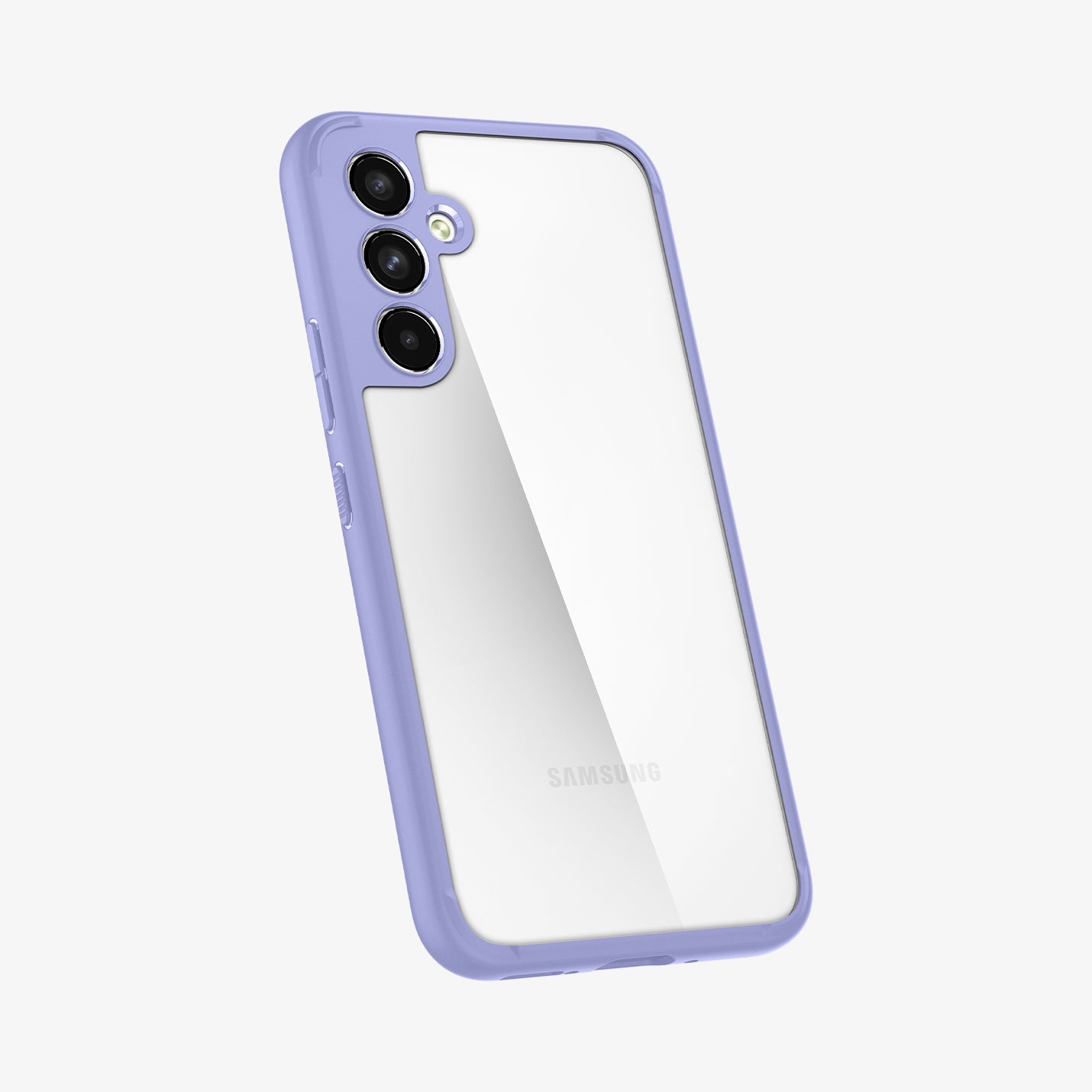 ACS06098 - Galaxy A54 5G Case Ultra Hybrid in Awesome Violet showing the back and partial side slightly titled