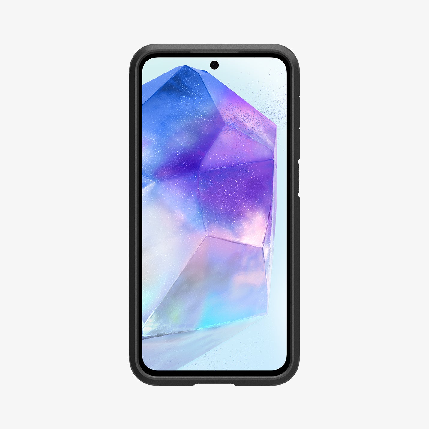 ACS07532 - Galaxy A55 5G Case Tough Armor in Phantom Green showing the front