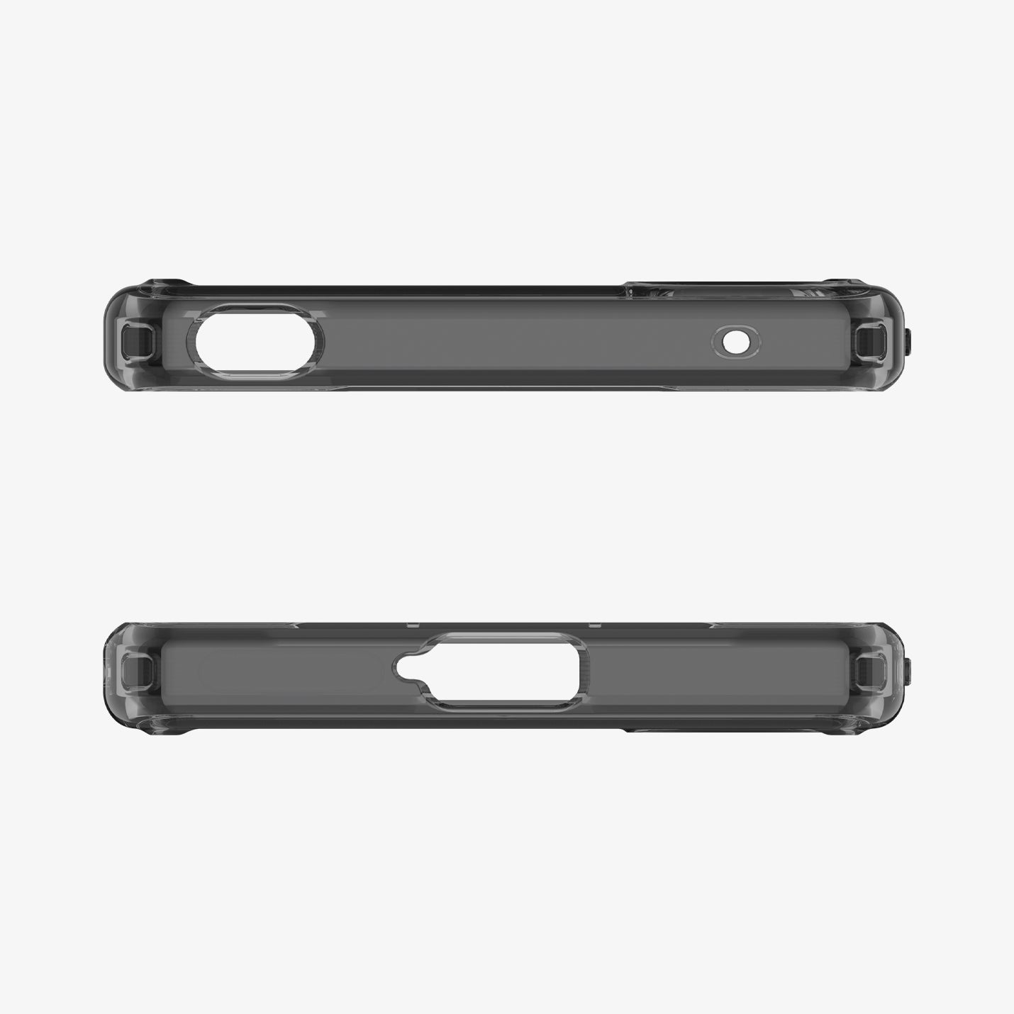 ACS06205 - Sony Xperia 1 V Case Ultra Hybrid Zero One showing the top and bottom