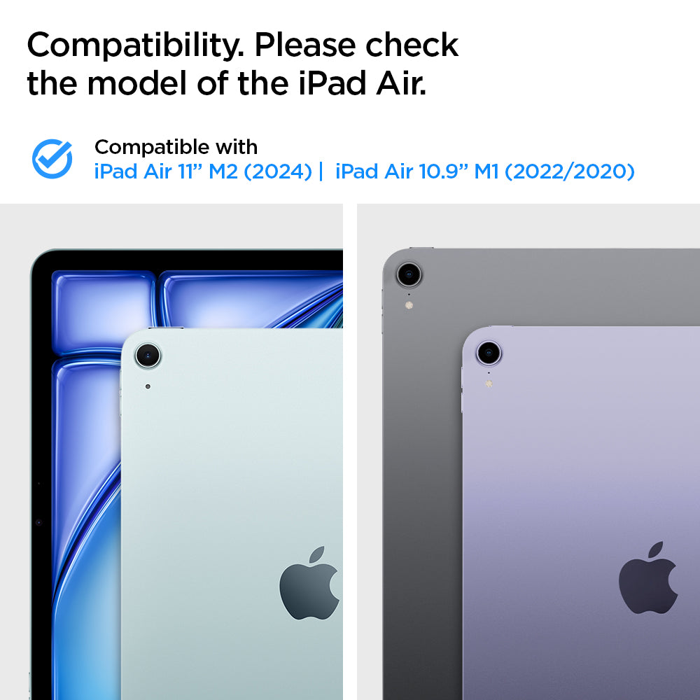 ACS04568 - Compatibility. Please check the model of the iPad Air.  Compatible with iPad Air 11" M2 (2024) and iPad Air 10.9" M1 (2022/2020)