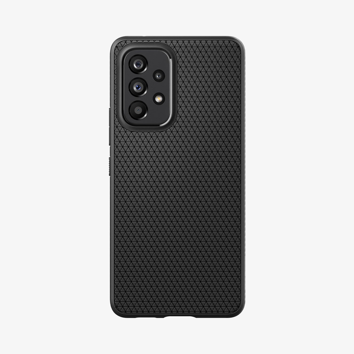 ACS04258 - Galaxy A53 5G Case Liquid Air in Matte Black showing the back