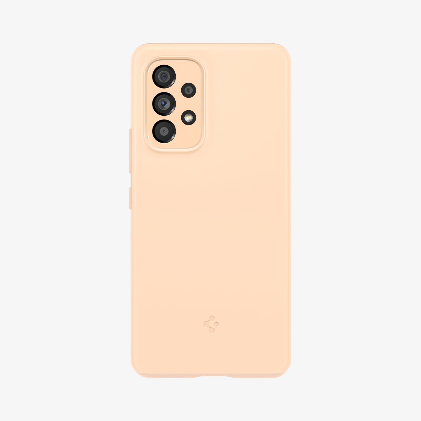 ACS04593 - Galaxy A53 5G Case Thin Fit in Cotton Peach showing the back