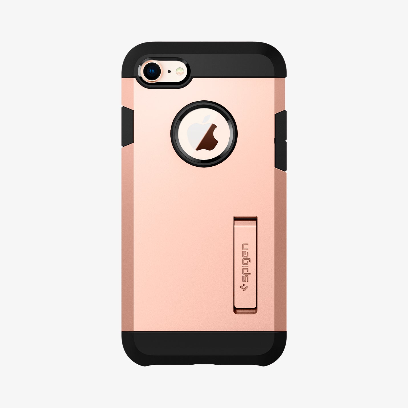 054CS22572 - iPhone 7 Case Tough Armor 2 in Blush Gold showing the back