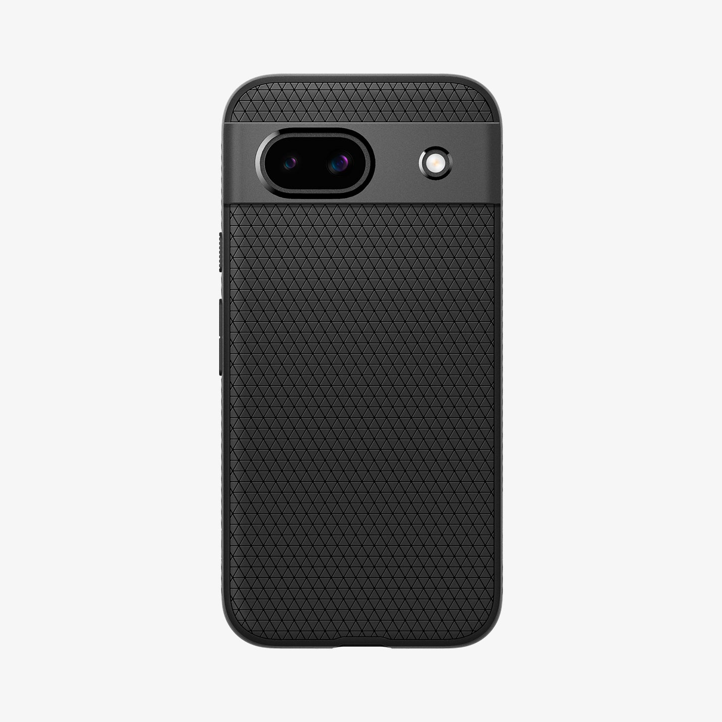 ACS07257 - Pixel 8a Case Liquid Air in Matte Black showing the back