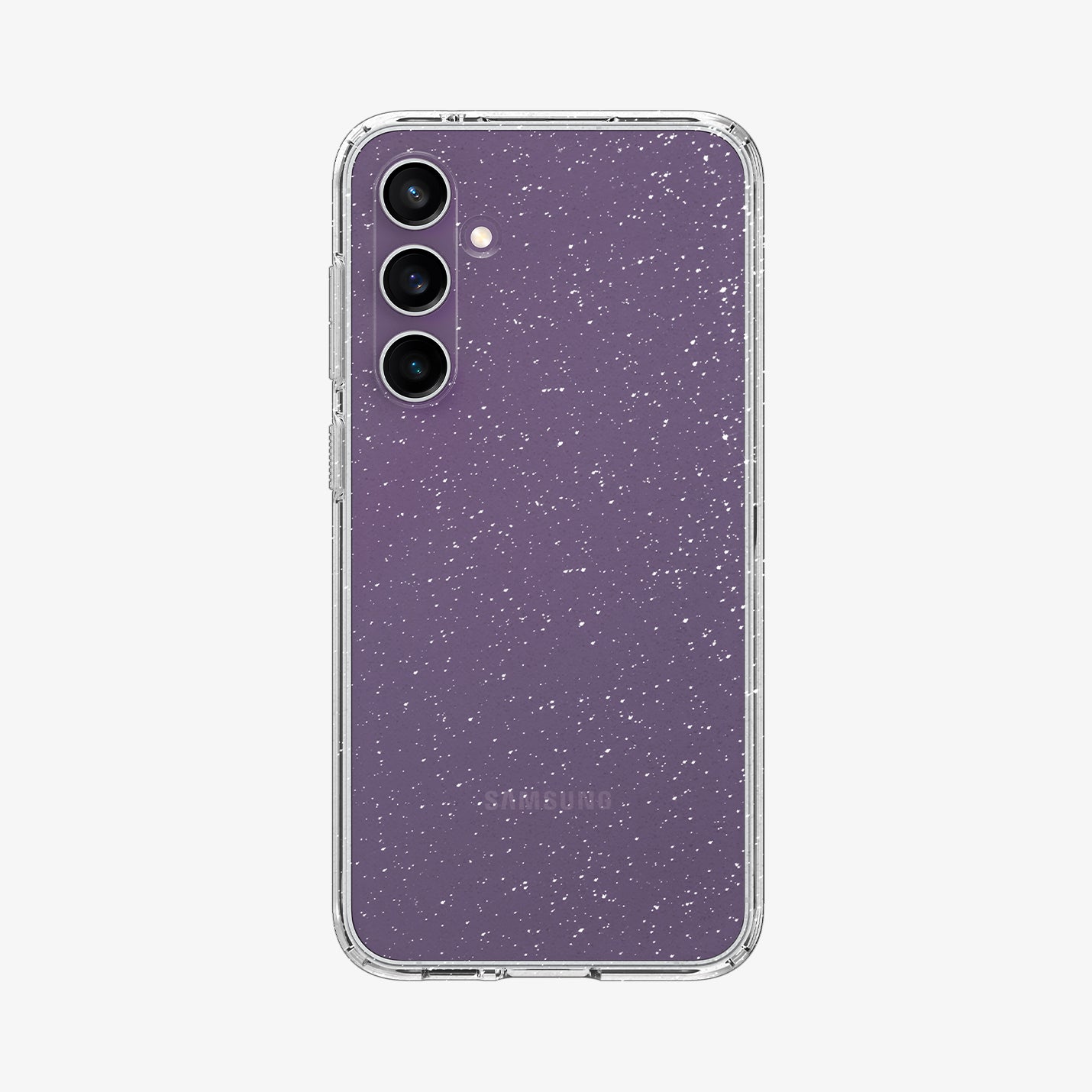 ACS06370 - Galaxy S23 FE Case Liquid Crystal Glitter in crystal quartz showing the back