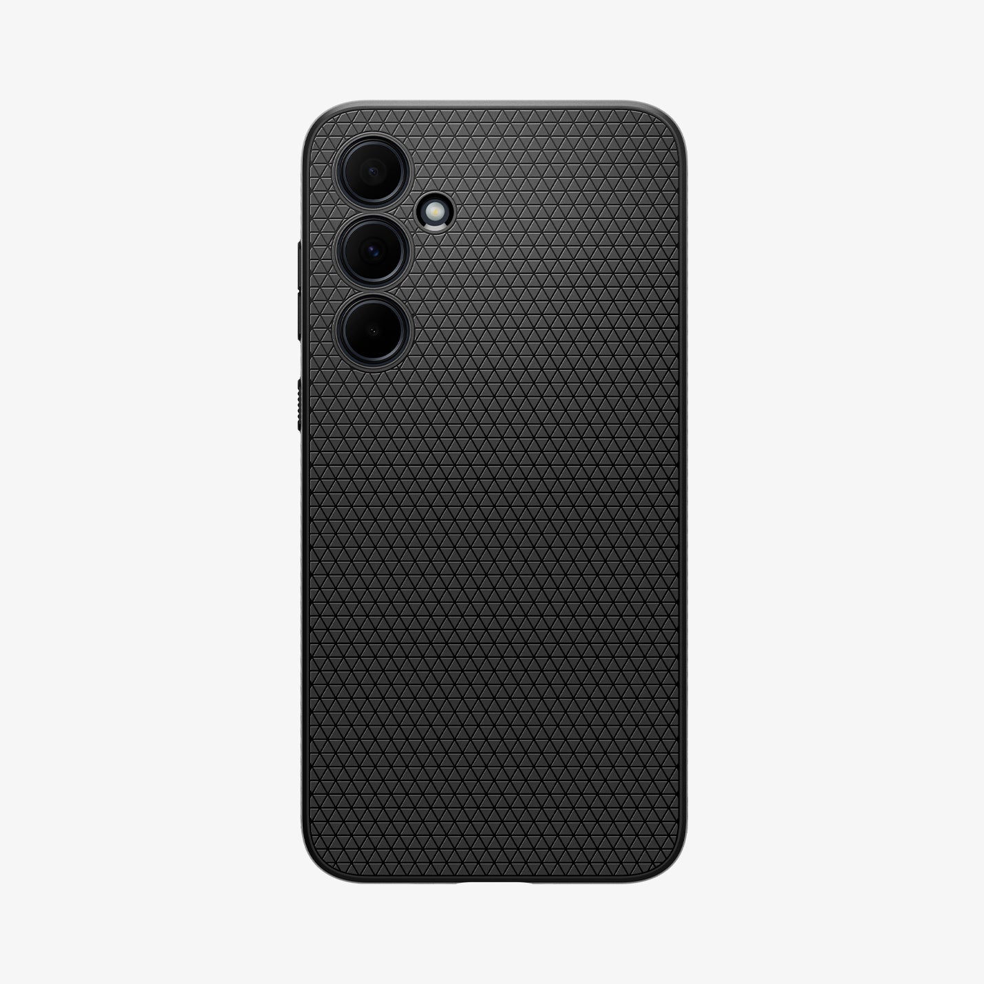 ACS07519 - Galaxy A35 5G Case Liquid Air in Matte Black showing the back