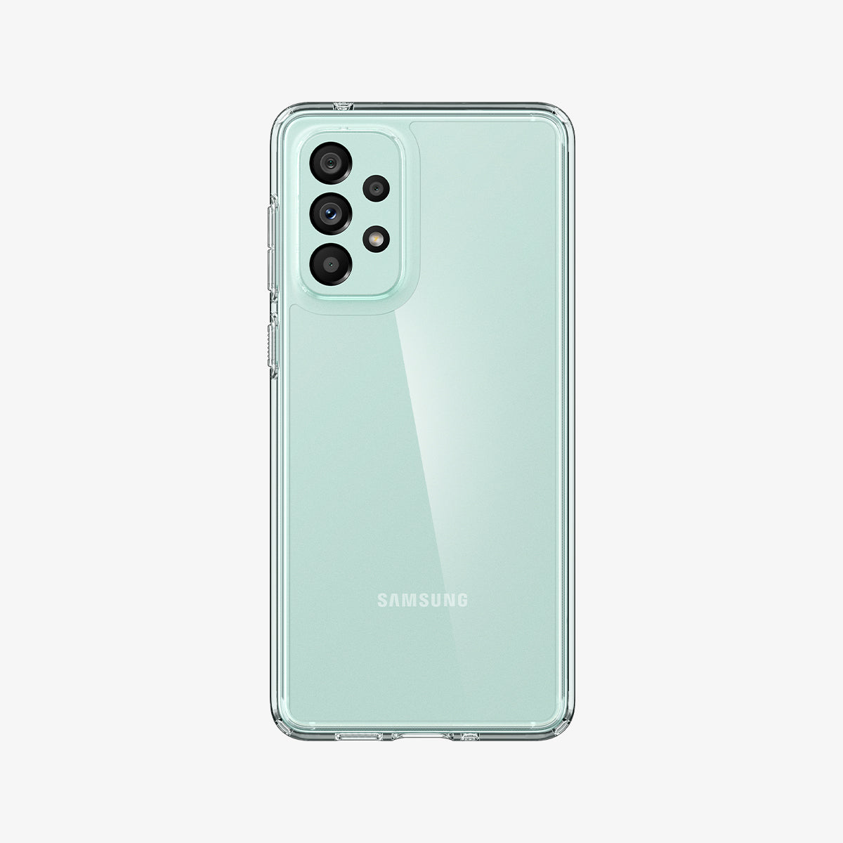 ACS04254 - Galaxy A73 5G Case Ultra Hybrid in Crystal Clear showing the back