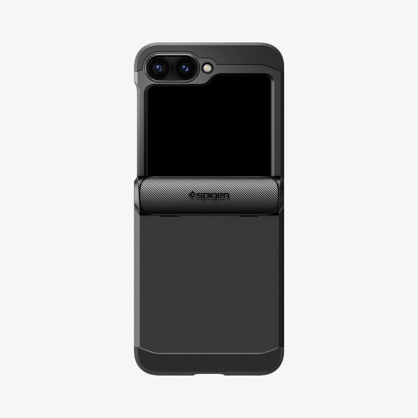 ACS08354 - Galaxy Z Flip 6 Case Slim Armor Pro in Black showing the back