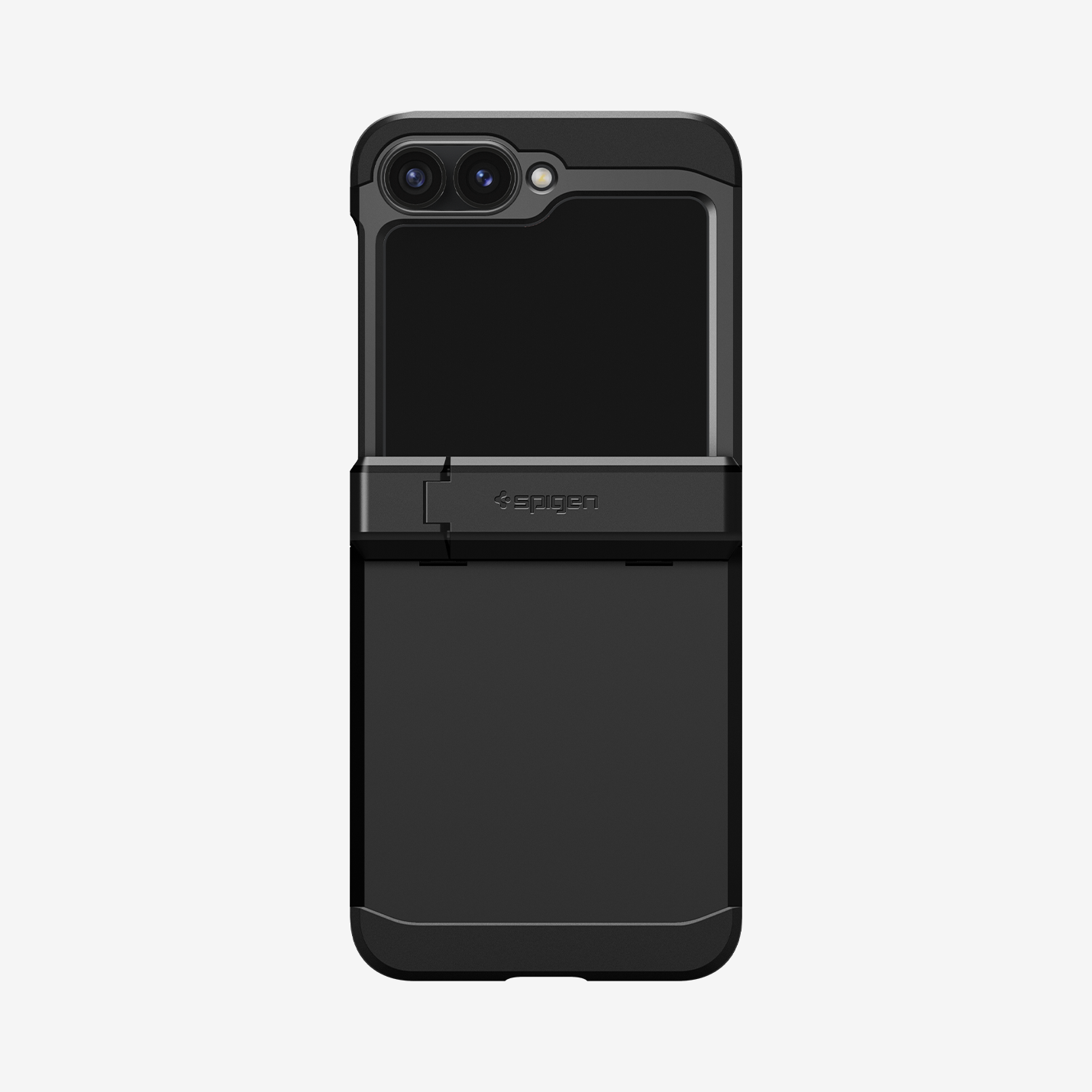 ACS07849 - Galaxy Z Flip 6 Case Tough Armor Pro in Black showing the back