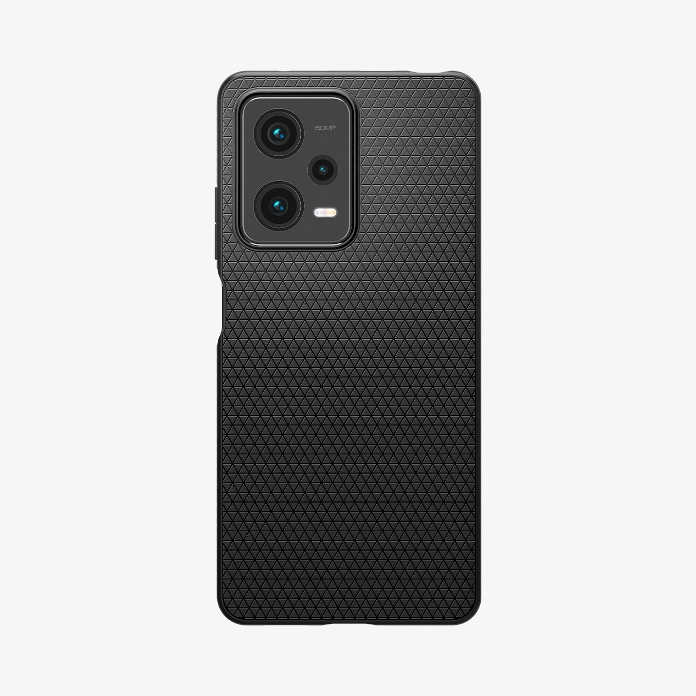 ACS05788 - Xiaomi POCO X5 Pro 5G Liquid Air Case in Matte Black showing the back