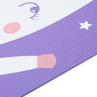 Kids Twinkle Toes Yoga Mat (3mm) up close